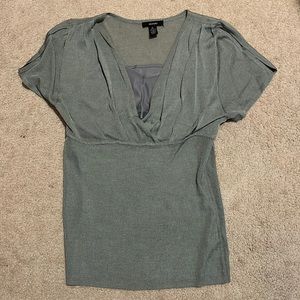 Alfani grey short sleeve top